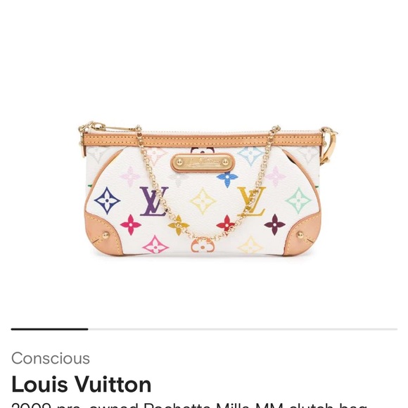 Louis Vutton crossbody new/never used all tags included.  Multi colored M60096 - Picture 3 of 3
